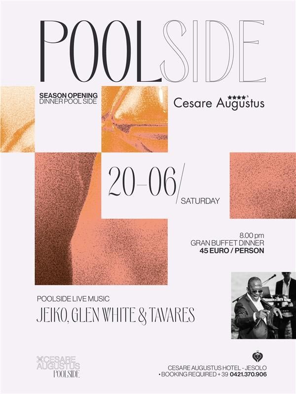 Veranstaltungen JEIKO - GLEN WHITE & ANDRÈ TAVARES • SAMSTAG, 20. JUNI • Hotel Cesare Augustus